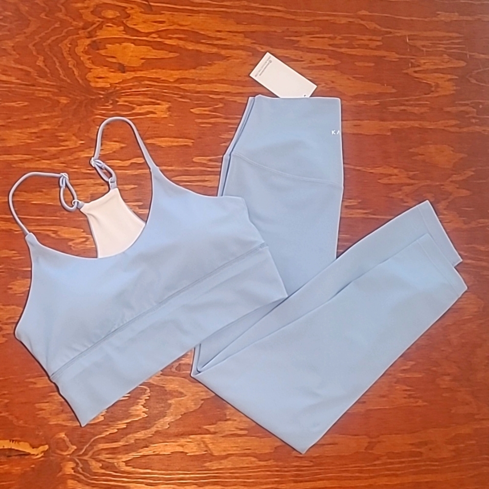 BNWT KAVALA Yoga Set Leggings Hot Yoga Pilates High Waist NWT SZ SMALL